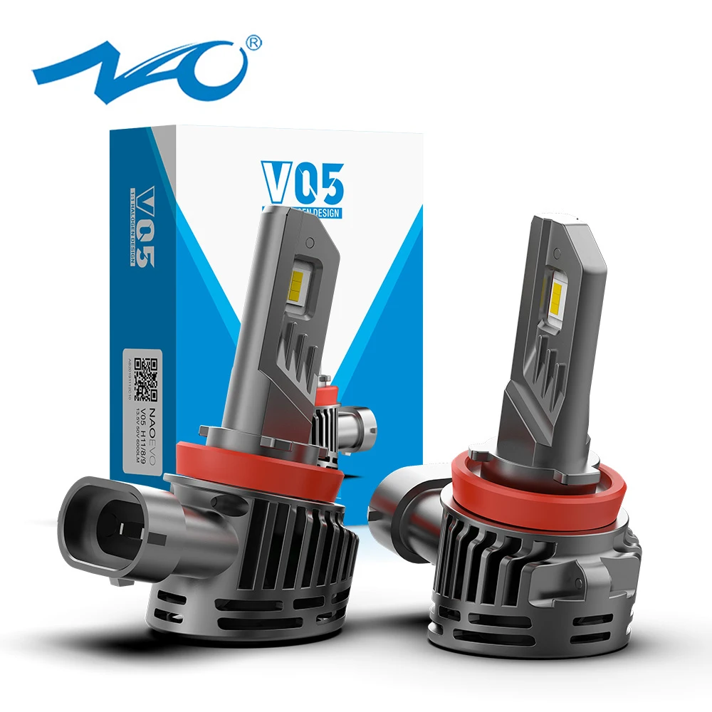 

NAO Canbus H11 LED Fog Light Bulb 9005 9006 LED CSP DRL HB3 HB4 No Error Car Headlight Driving Lamp 100W 12000LM 6500K White 12V