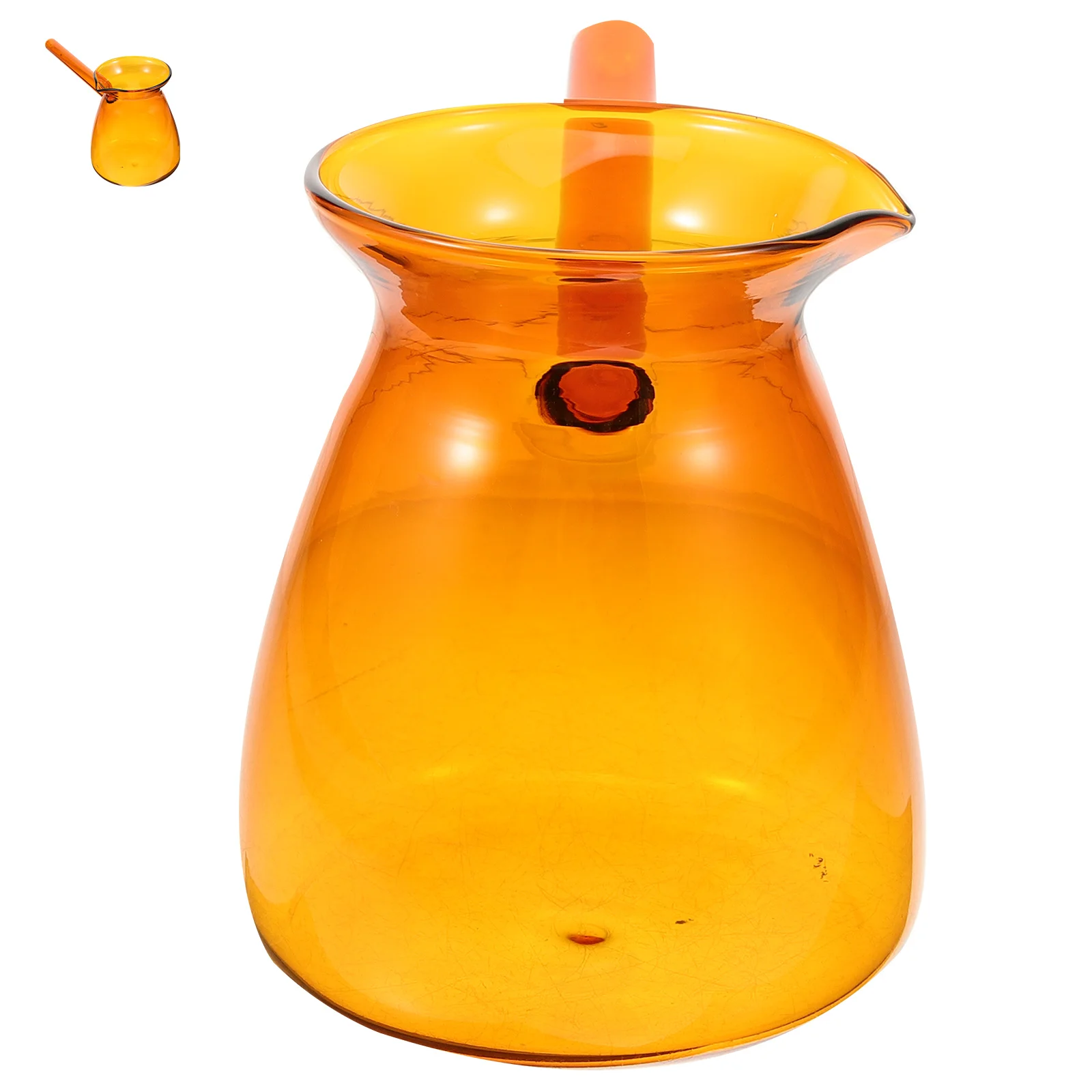 

Glass Coffee Pot Boiling Machine Water Jug Teapot Stovetop Portable Milk Travel