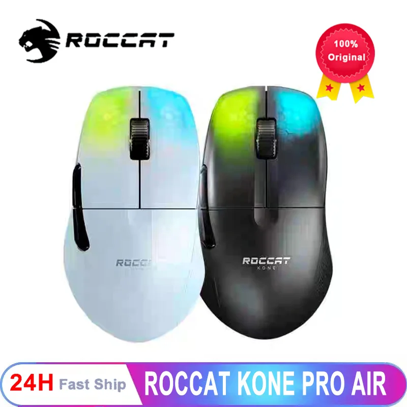 roccat-kone-pro-air-mouse-da-gioco-wireless-ergonomico-ad-alte-prestazioni-nero