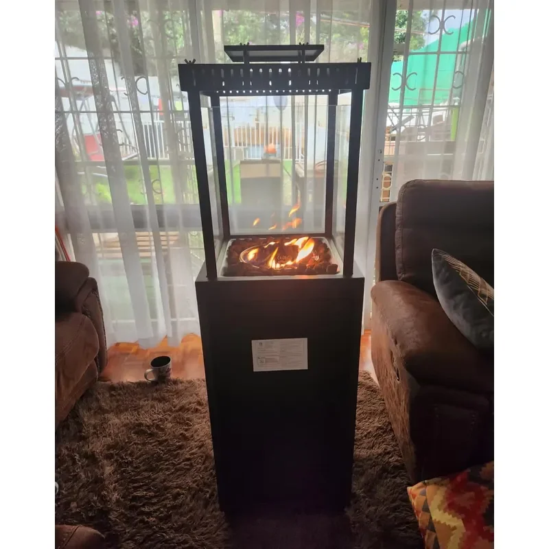 Modern Design Portable Garden Fire Stove High Quality Indoor/Outdoor Real Flame Patio Heaters Direct Factory