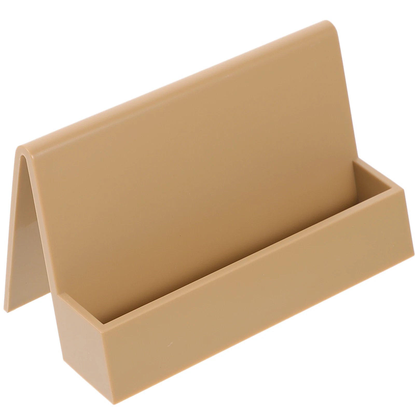 

Business Card Holder Desk Organizer Transparent Plastic Card Display Rack Material Cards Stand Storage Solution