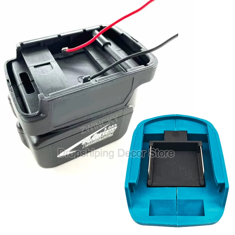 for Makita 18V Li-ion Battery, DIY Power Wheels Adapter Battery Adapter Power Connector Adapter for Makita BL1830 BL1850 BL1430