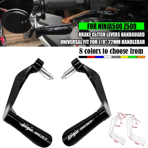 Para NINJA500 Z500 Ninja 500 Z 500 NINJA accesorios de motocicleta empuñaduras de barra final palancas de embrague de freno protector de protección