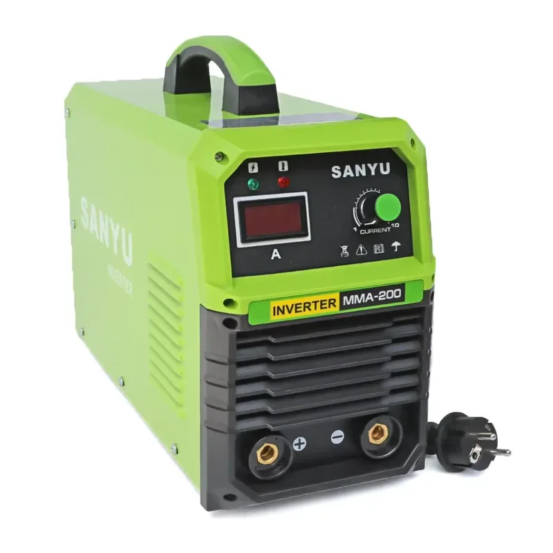 SANYU New Portable 220V MMA-200A Inverter Welder MMA IGBT ARC Welding Machine