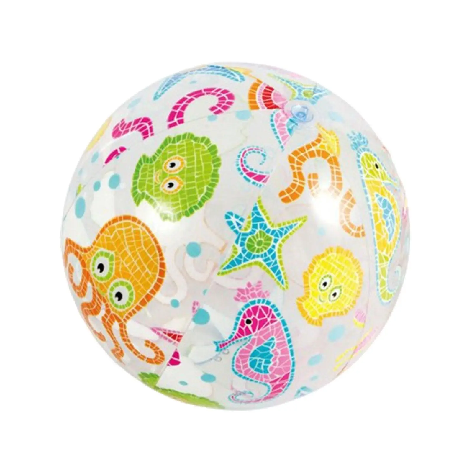 Inflatable Beach Ball Summer Water Toy for Outdoor Activity Holiday Birthday