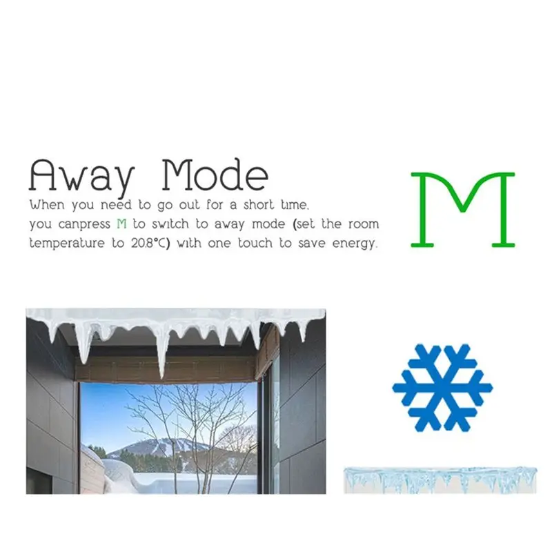 DT51 Smart Thermostat Tuya WiFi Heating Controller for Google Home Alexa, White Programmable Thermostat for Boiler