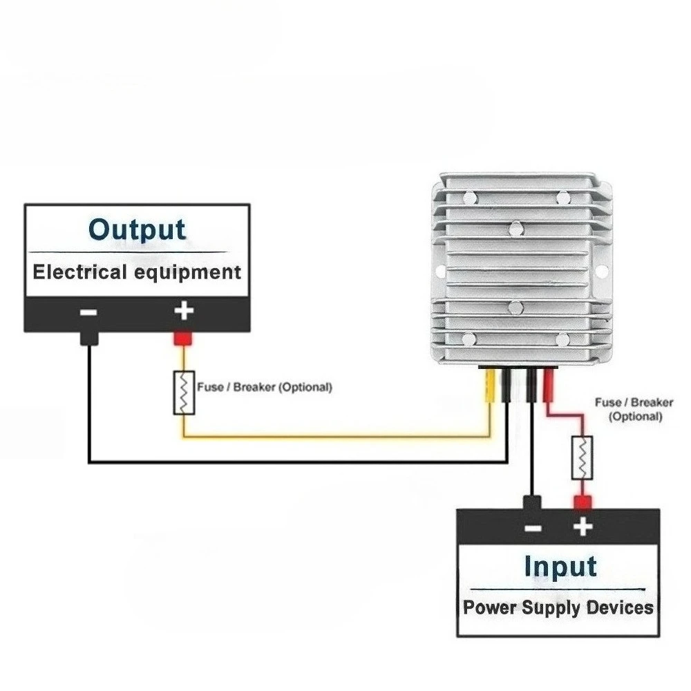 24 فولت 36 فولت 48 فولت إلى 12 فولت 10A 20A تنحى تيار مستمر تيار مستمر محول استقرار عربة جولف السيارات الجهد المخفض مع الصمامات CE بنفايات #6