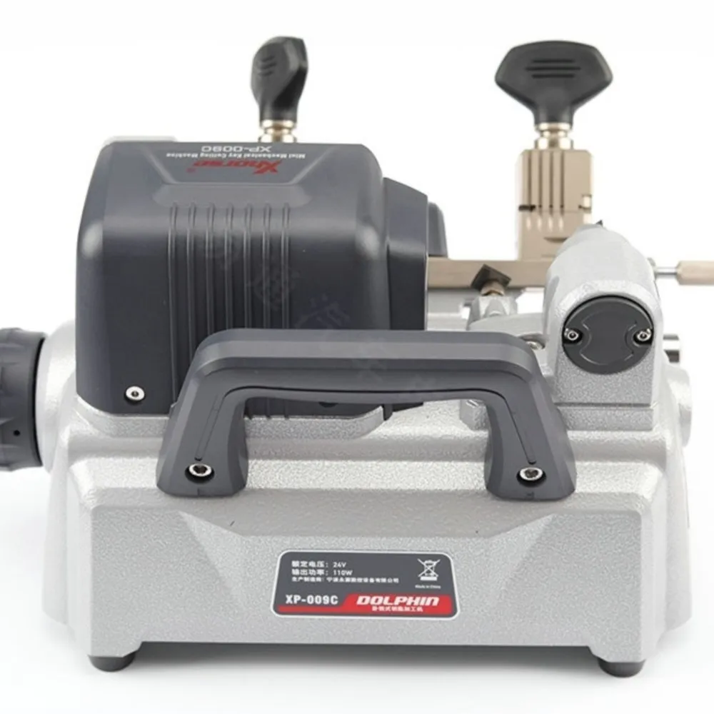 Horizontal key-making machine without built-in battery XP009C gear opening machine Double Head Horizontal Key Cutting Machine