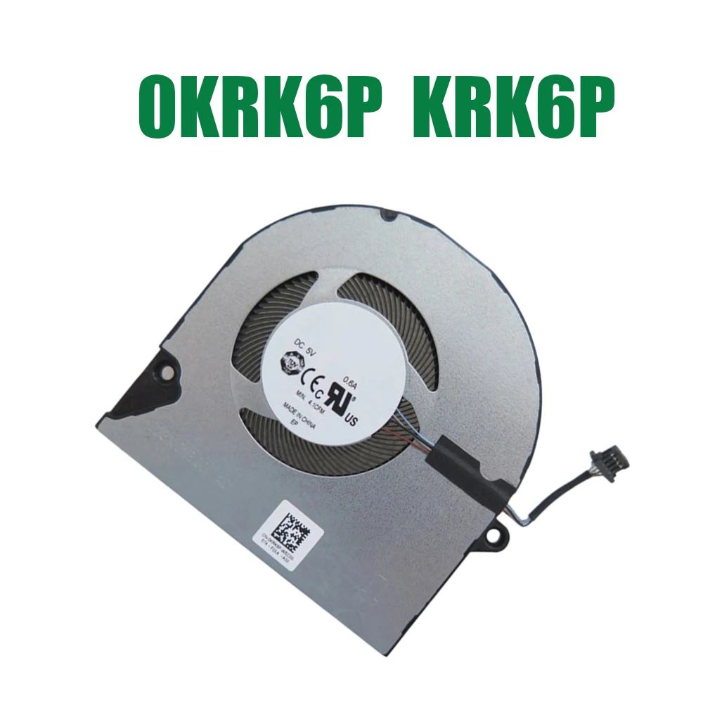 

For DELL For Inspiron 5410 5415 5418 5510 5515 5518 5410 2-in-1 7415 2-in-1 For Vostro 5410 5415 5510 5515 0KRK6P KRK6P CPU Fan