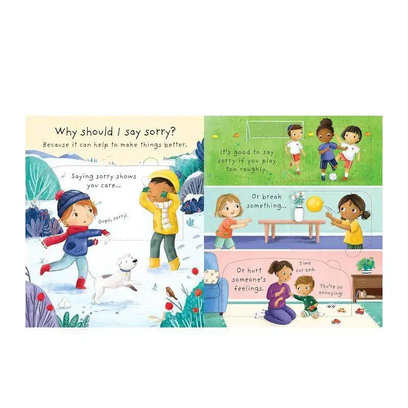 Why should I say sorry? English version: Children's Fun Reading books