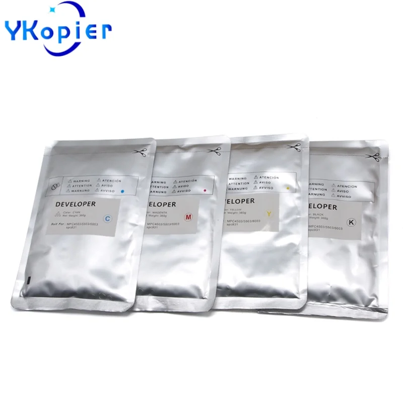

Порошок разработчика 380G для Ricoh MP C5503 C2503 C3503 C4503 C6003 C2011 SPC831 MPC5503 MPC2503 MPC6003 MPC3503 CMYK Developer