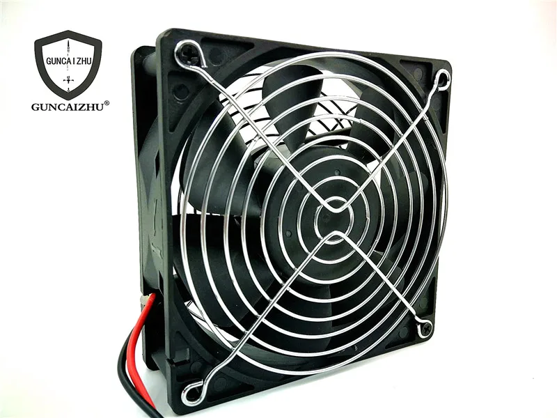 Guncaizhu 12cm 12038 220V Double Ball Bearing Electric Welding Machine Fan Plastic Frame Cooling Fan 120*120*38MM