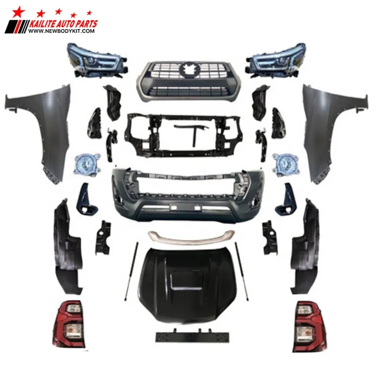 

Высококачественная заводская цена на 2004-2015 Hilux vigo facelift до 2021 Hilux Revo body kit