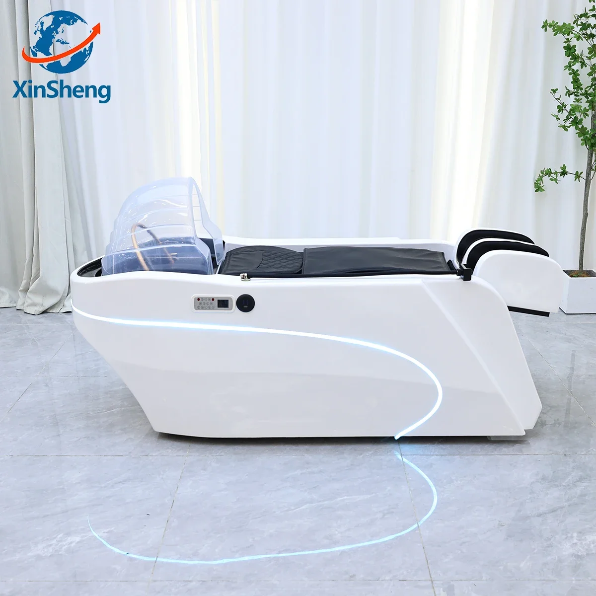 신성 미용실 샴푸 베드 헤드 SPA 훈증기 전동 마사지 테이블 (레저 건강 매장 상업용 가구)