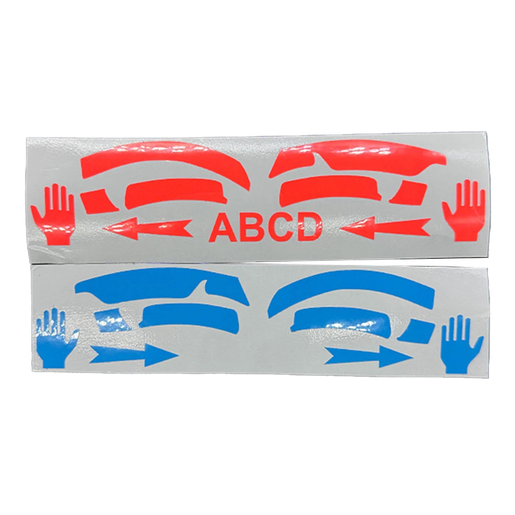 2pcs Reflective Sticker For DJI NEO Colorful Decorative Sticker Protective Film Anti-Scratch For DJI RC N3 Accessoriess