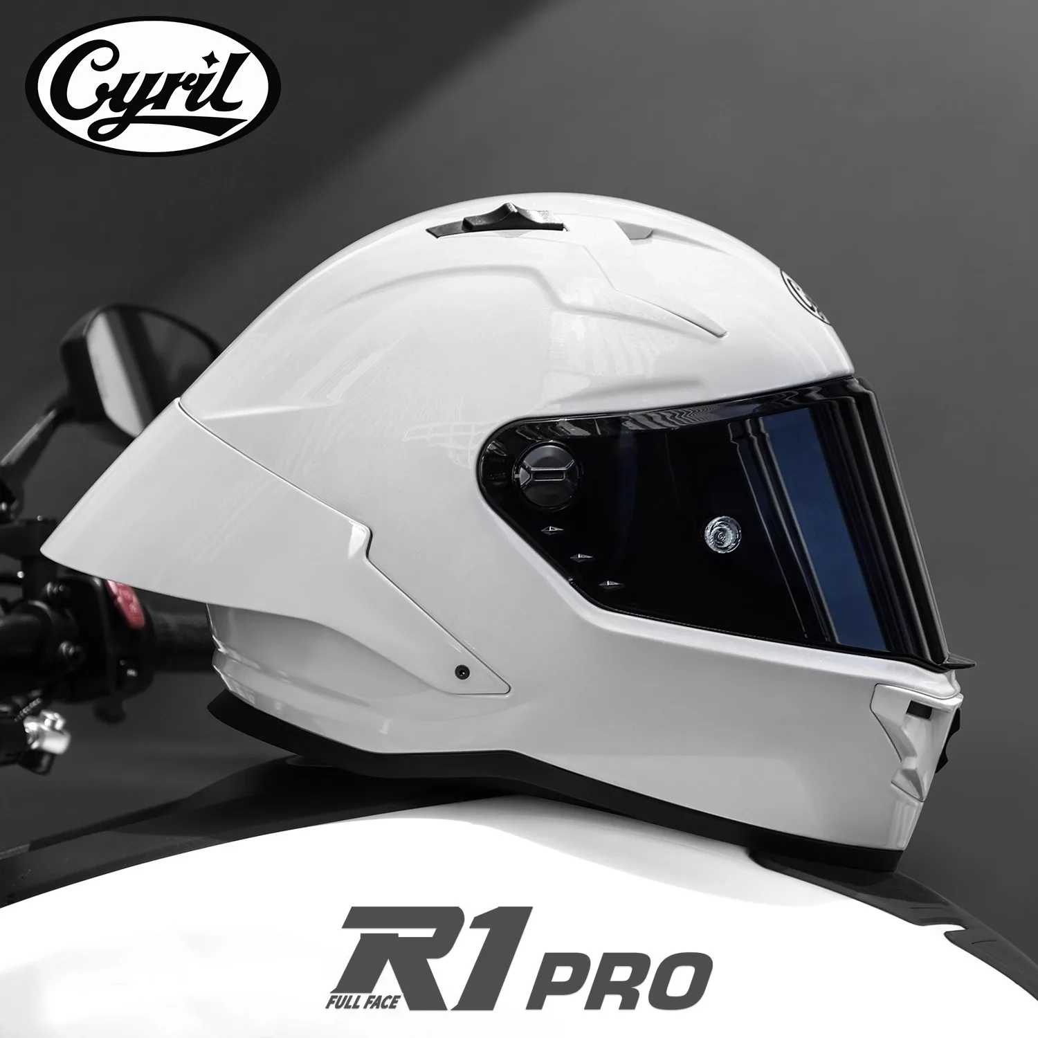 CYRIL R1/PRO Motorcycle Helmet Unisex Racing Locomotive Full