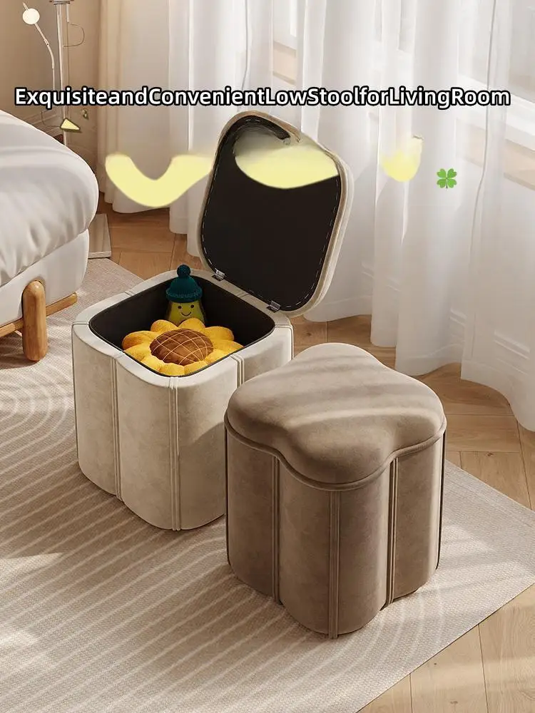 ที่วางรองเท้าหน้าประตูบ้านม้านั่งขนาดเล็กม้านั่งในห้องนั่งเล่นทำจากไม้เนื้อแข็งเรียบง่ายโซฟาที่วางเท้า