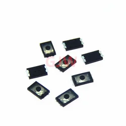 50pcs Momentary SMD Square 2*3  2X3X0.65 Tact Push Button Membrane Switch 2X3 Film Switch Micro Button For Mobile & Camera