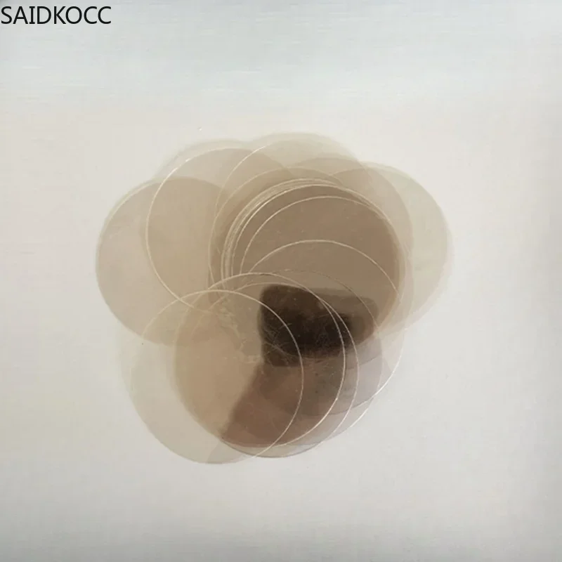 

SAIDKOCC Transparent Round Mica Sheet High Temperature Insulated Mica Sheet custom shape punching