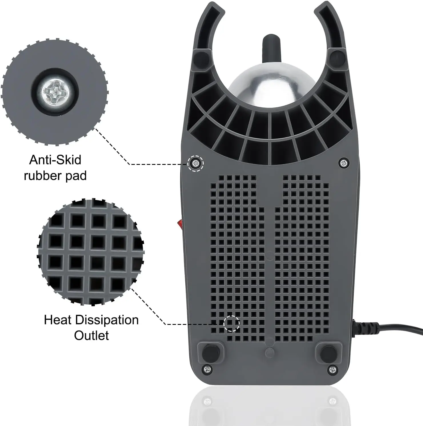 Shaved Ice Machine Snow Cone Machine Ice Crusher with Stainless Steel Blade Kitchen Electric for Shaved Ice and Snow Cone