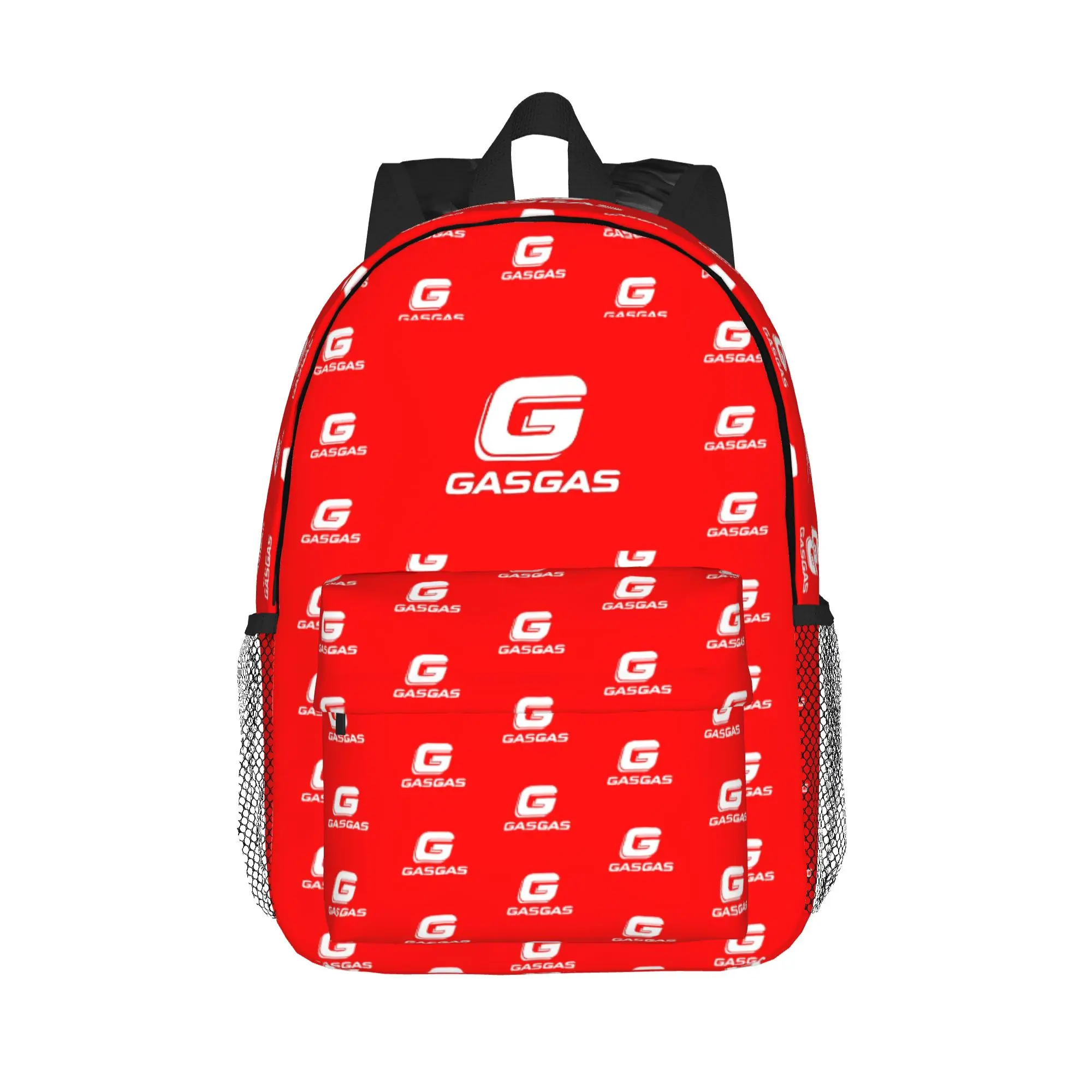 G-Gasgas-S Plaid Logo  Backpack Hot Sale Daypack Large Capacity Boys Girls BookBag Shoulder Bags for Men Women School Bag