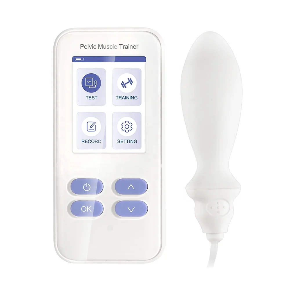 

2025 Biofeedback Automatic Exercise Trainer for KM500 Unique Pneumatic Pelvic Muscle Trainer with Test and Game Training Modes