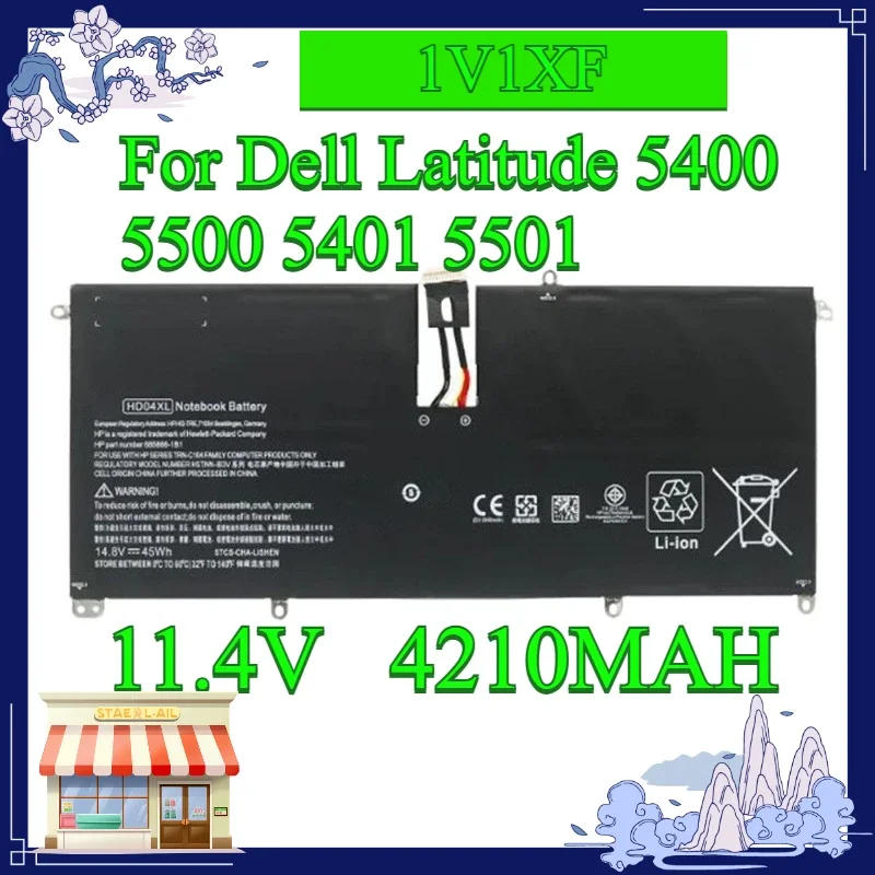 [NEW] 11.4V, 4210MAH, Laptop Battery For Dell Precision, Part Number R8D7N, 1V1XF, Fits M3540, 3540