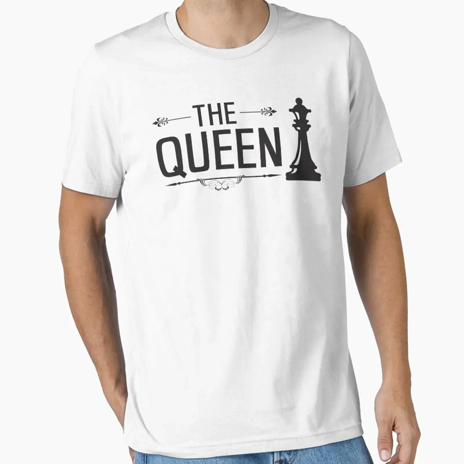 Chess Board Queen King Checkmate Game designed and sold by T Shirtconcepts vintage Washed fashion Comfortable streetwear Casual
