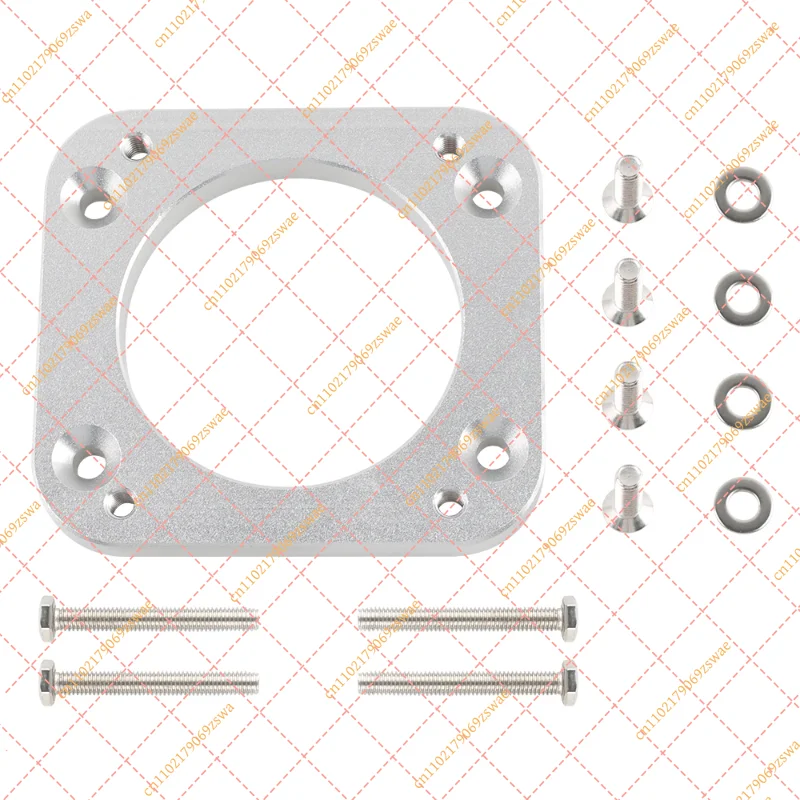 Aluminum Intake Manifold Throttle Body Adapter for BMW M54B30 to M50B25 M50 M54 Engine