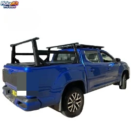 

4x4 Pickup Truck Roll Bar with Storage Box Loading Roll Cage & Cargo Roof Luggage Rack Frame