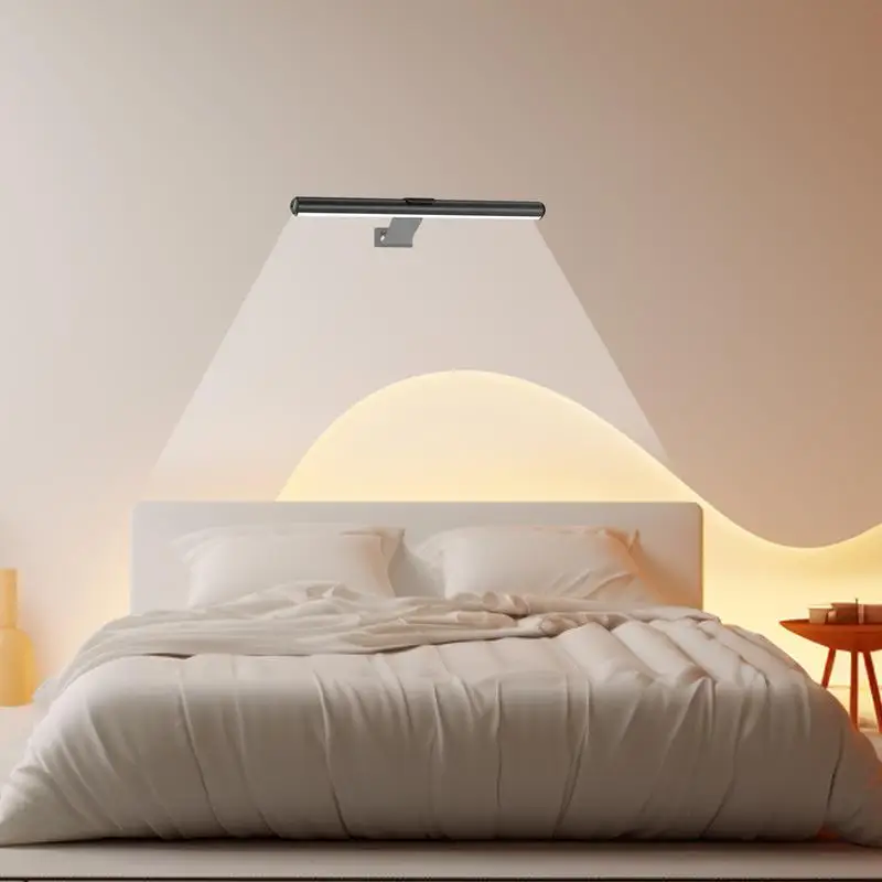 

5000mAh Vanity Lights Bar, Under Cabinet Lights, Dimmable Magnetic LED Painting Light Bar, 3 Color Mode Arm Bedside Reading Lamp