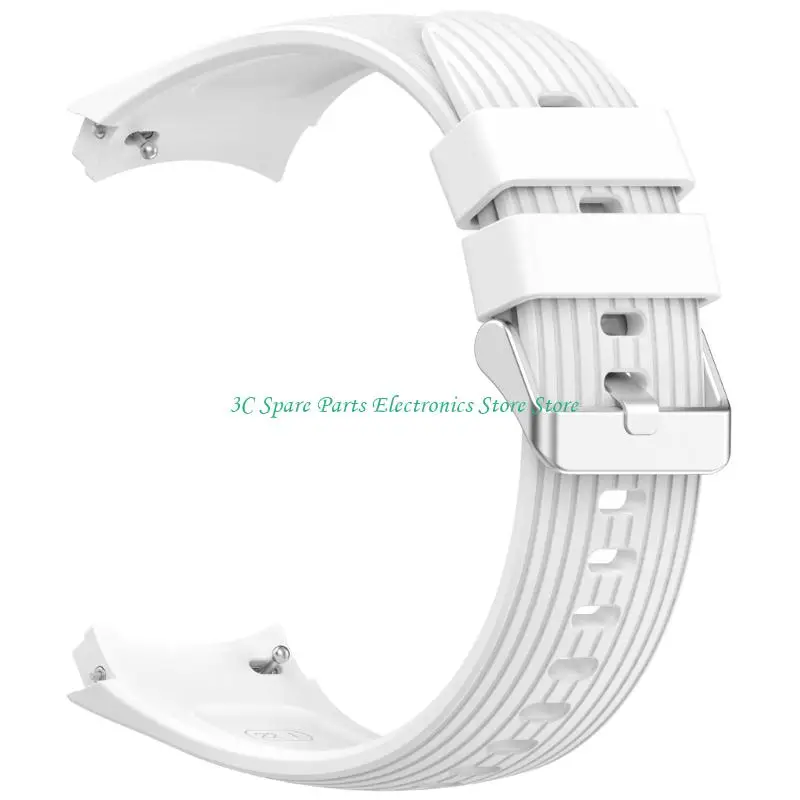 SZ Watch Band Breathable Silicone Belt Replacement Wriststrap Quick Release Sweatproof Belt for Watch 5 42mm/46mm