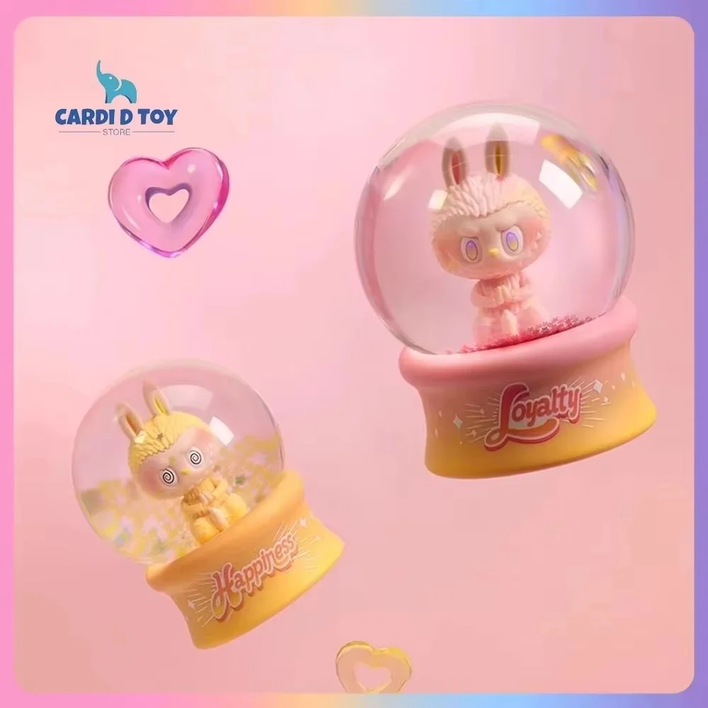 

New Pop Mart Labubu Blind Box Labubu The Monsters High Energy Ahead Series Crystal Ball Mystery Box Labubu Modelcustom Gift Toys