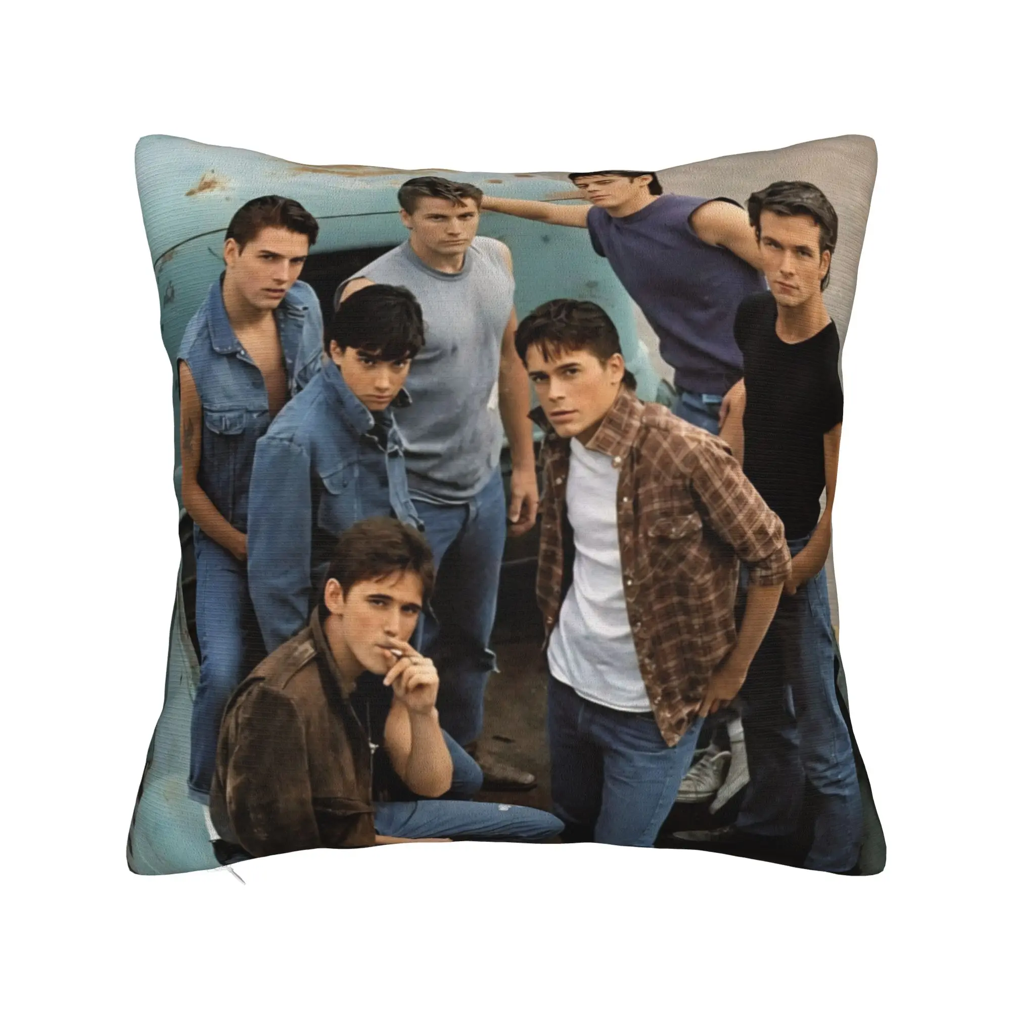 The Outsiders Movie Pillowcases Merchandise Soft Cushion Cover Decor  Throw Pillow Case Cover Home Multiple Sizes