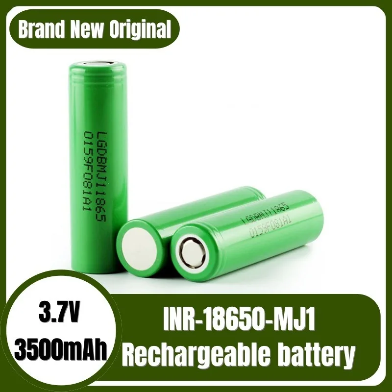 

New 18650 lithium battery 3500mAh 3.7v 25A INR18650 MJ1 high-power electric tool battery 18650 rechargeable battery