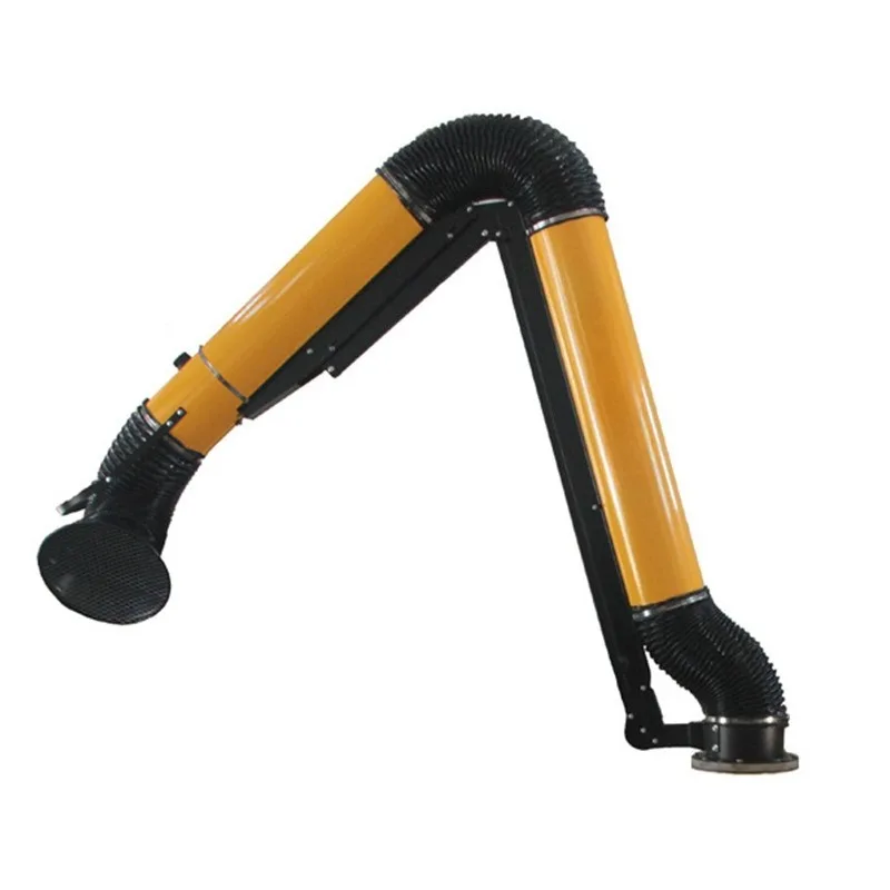 3.0kW Industrial Single Arm Mobile Pulse Dust Collector Cartridge Filtration Welding Fume Extractor Purifier Workshop Smoke