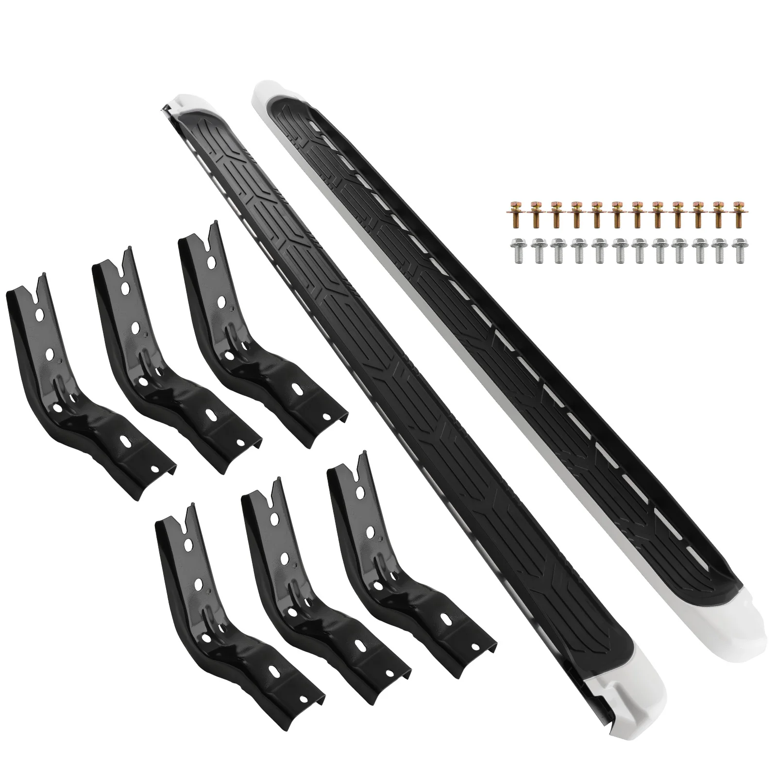 

Black Side Step Bar for Nissan Armada Y62 2017-2025 Non-slip Design Side Step