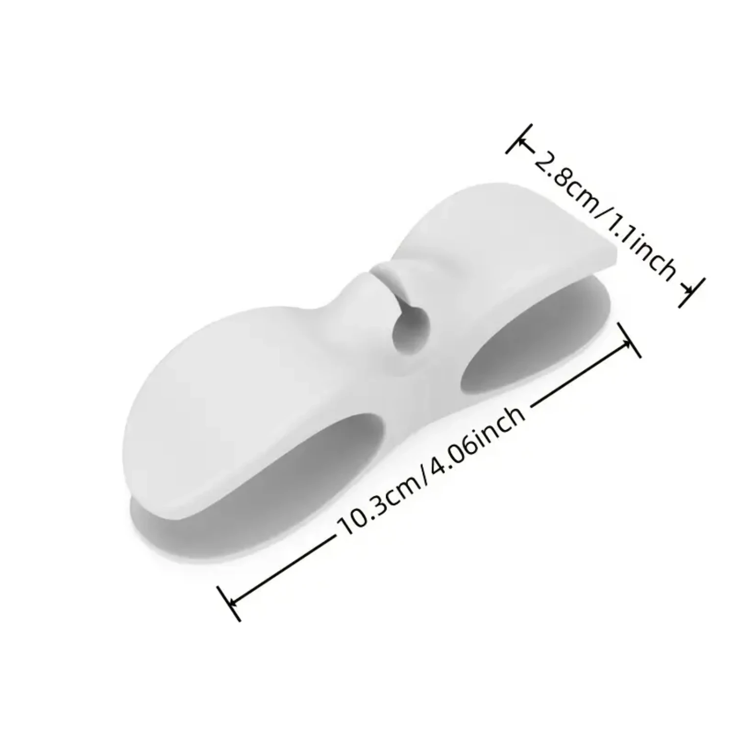 Efficiently Manage Your Power Cords with this High-Quality Pack of 3 Durable Cable Organizer Clips - Conveniently Neatly Organiz