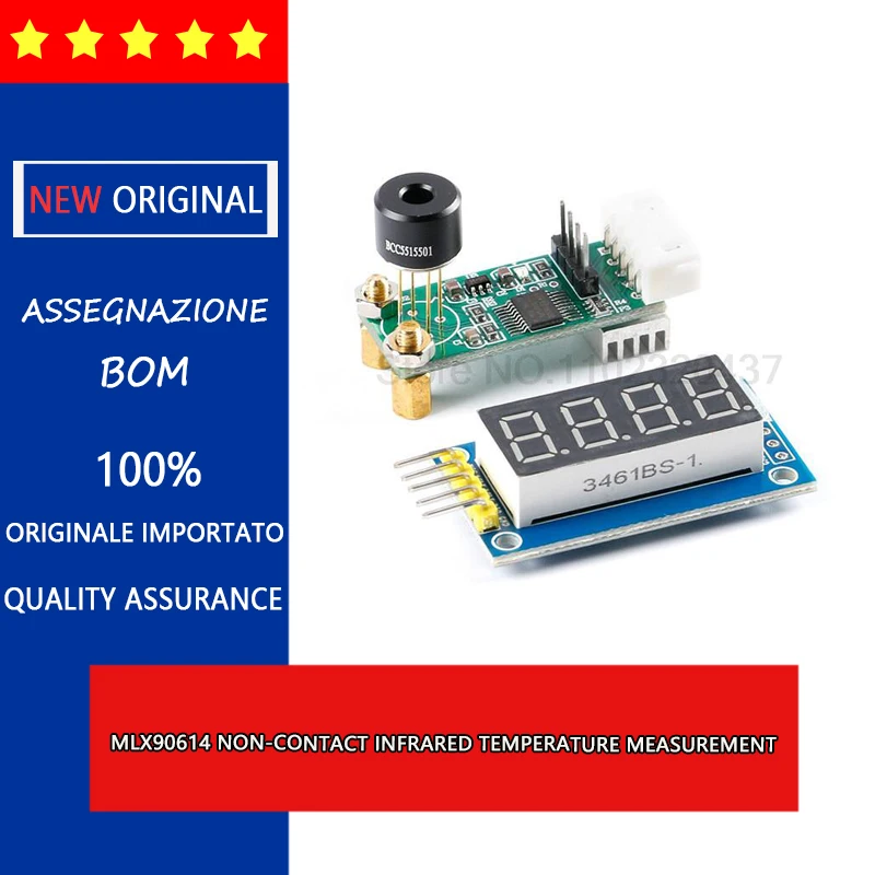 

MLX90614 non-contact infrared temperature measurement temperature acquisition sensor directly displays temperaturedigitaldisplay