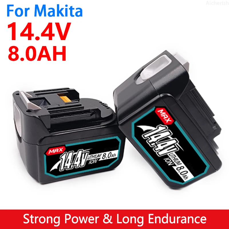 

Suitable For Lxt Bl1860b Original 14.4v 8000mah Lithium-Ion Rechargeable Power Tool Battery Bl1860b Bl1850 Bl1830 Power Supply