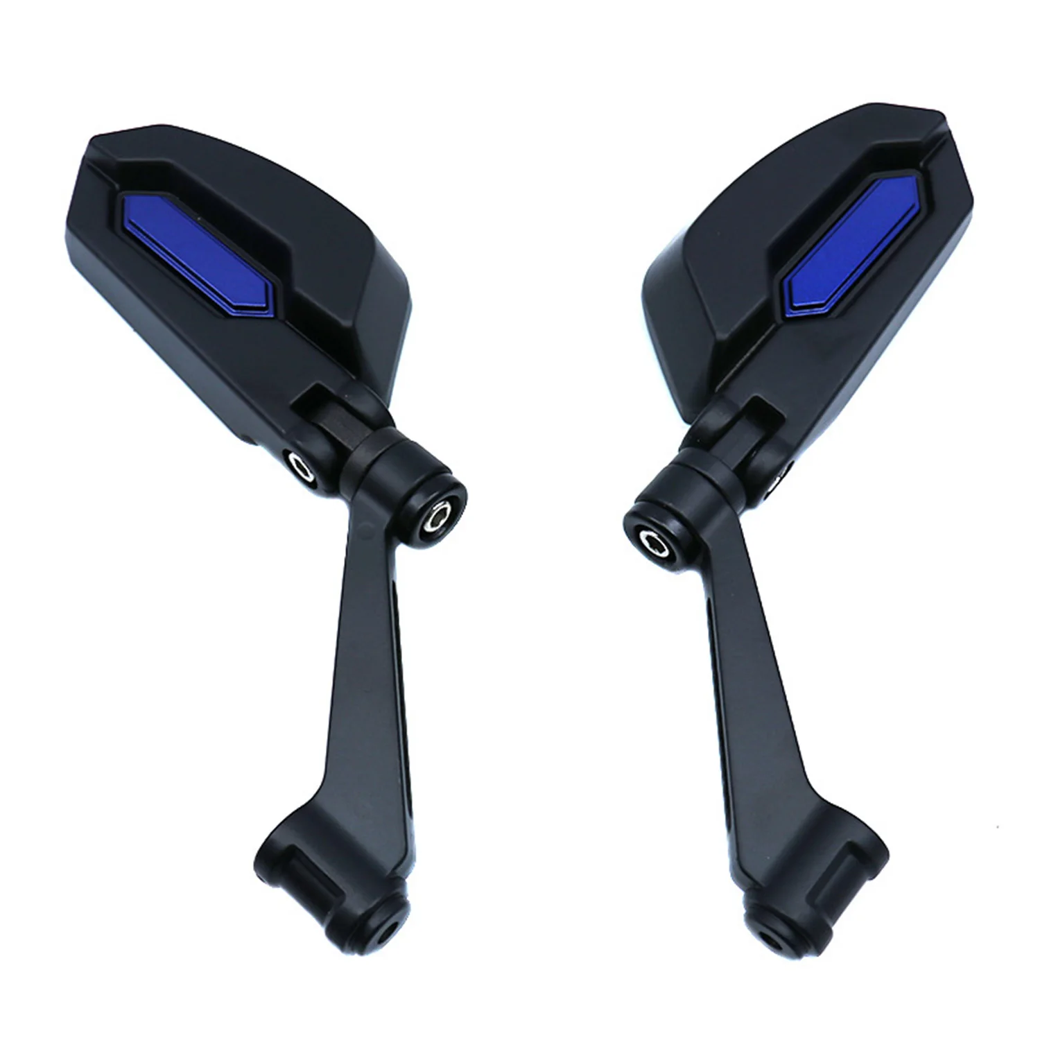 8MM/10MM Motorcycle Foldable Folding Rear View Side Mirror For Honda Yamaha Suzuki Cafe Racer Custom