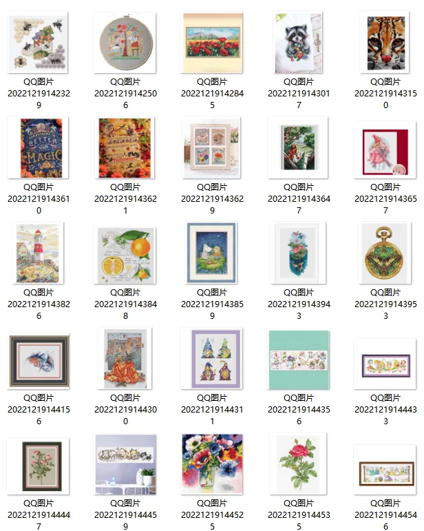 embroidery fabric Cross stitch kit for needlework and handicrafts Needlework Cross-stitch embroidery set Cross stitch kits