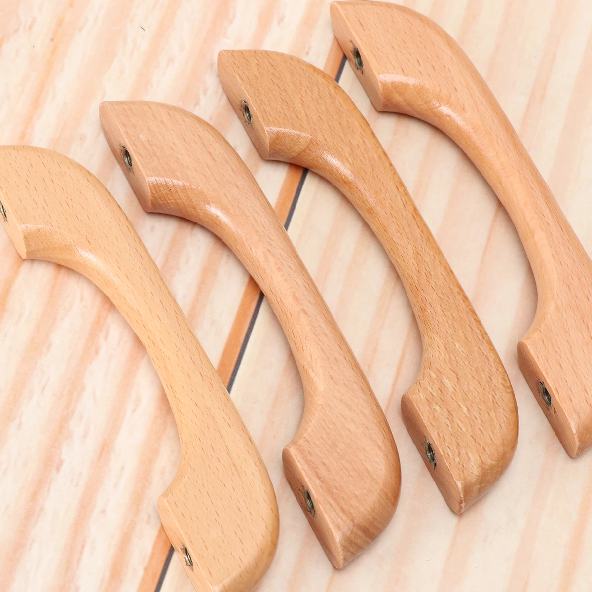 

15Pcs Wood Cabinet Handle Modern Durable Lightweight Pull for Kitchen Drawer Wardrobe Furniture Cabinet Handle