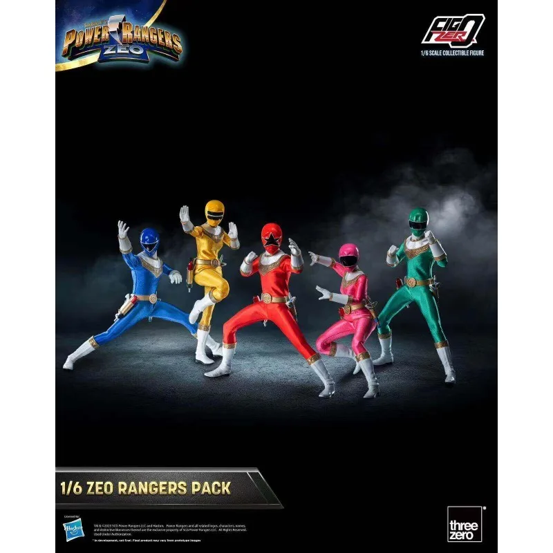 Genuine in Stock 1/6 Threezero FigZero Power Rangers 3A 12-inch Articulated Action Figure Model
