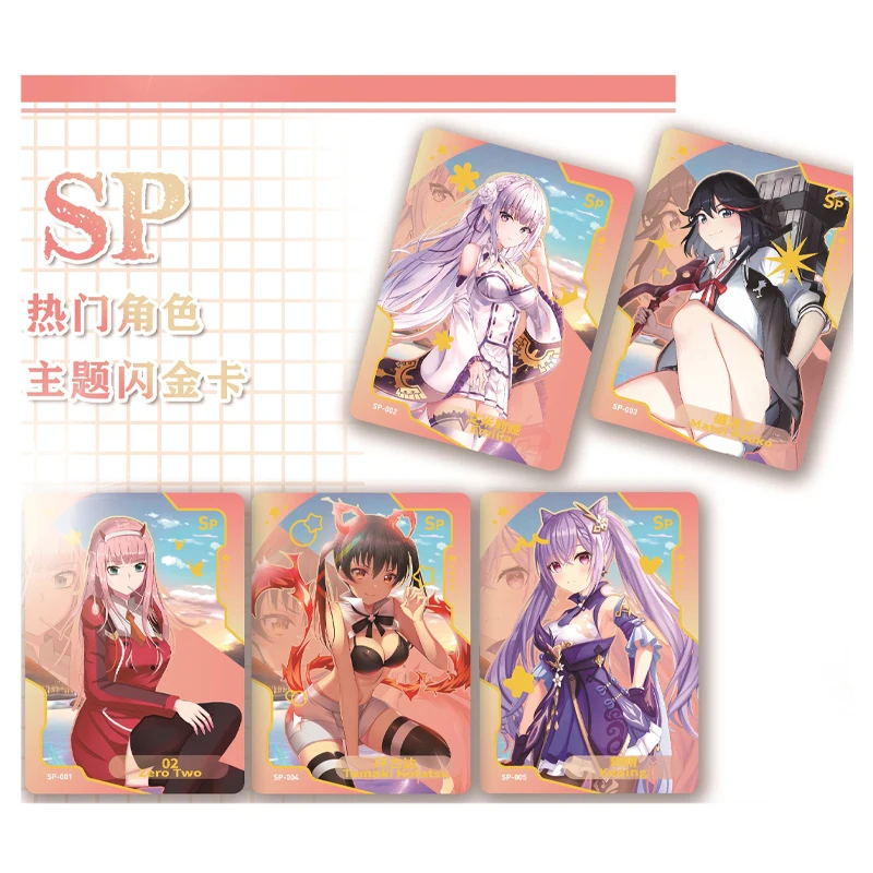 New Goddess Story Collection Card Girls Party Booster Box Senpai Haven Anime Rare Bikini Board Sexy  Game Kids Toys Birthday Gif