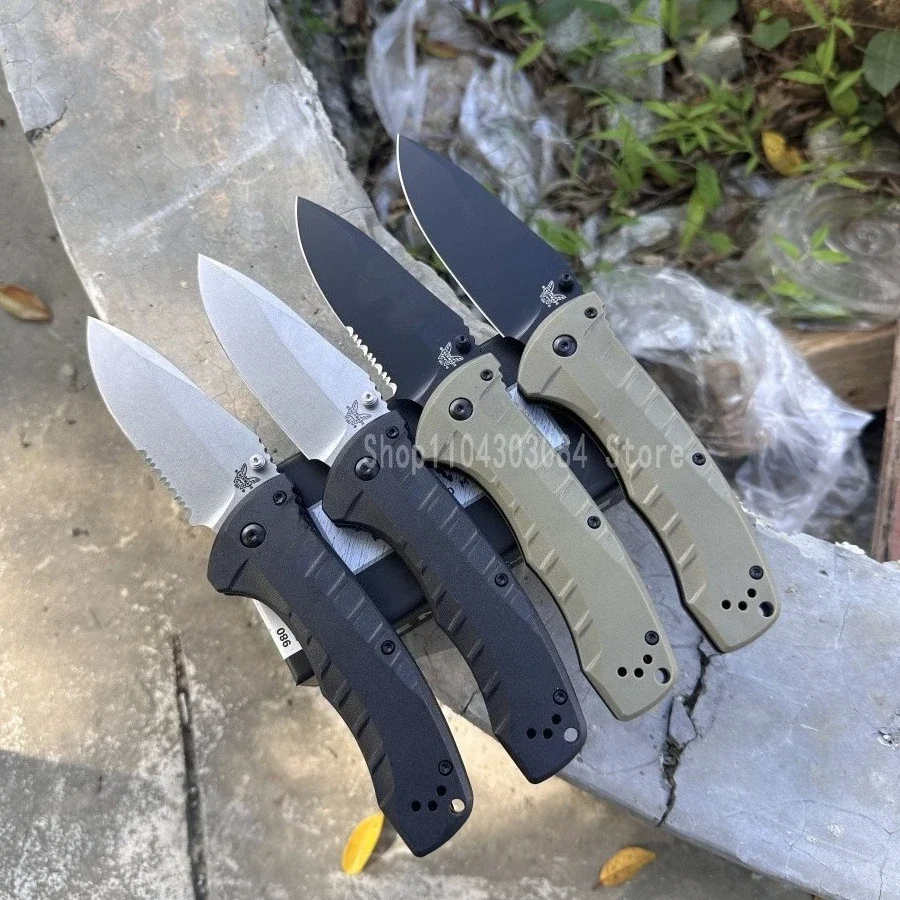 

BM 980 Pocket Pocket Knife S30V Steel Blade Nylon Wave Slim Handle Outdoor Camping Survival Tactics EDC Escape Tool Men's Gift