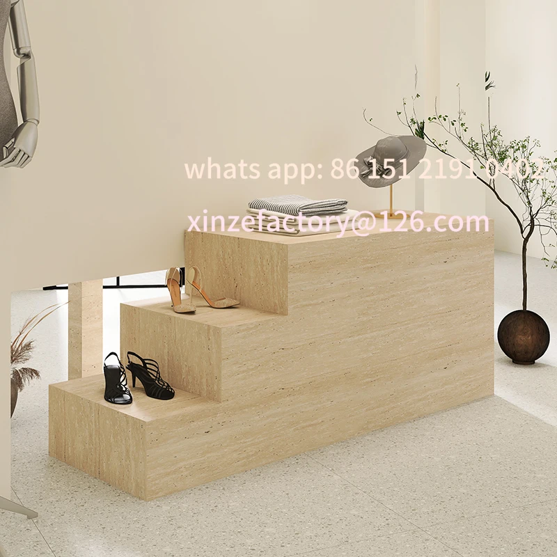 Customizable Central Visualizer of Nakashimadai Travertine High-end Clothing Store
