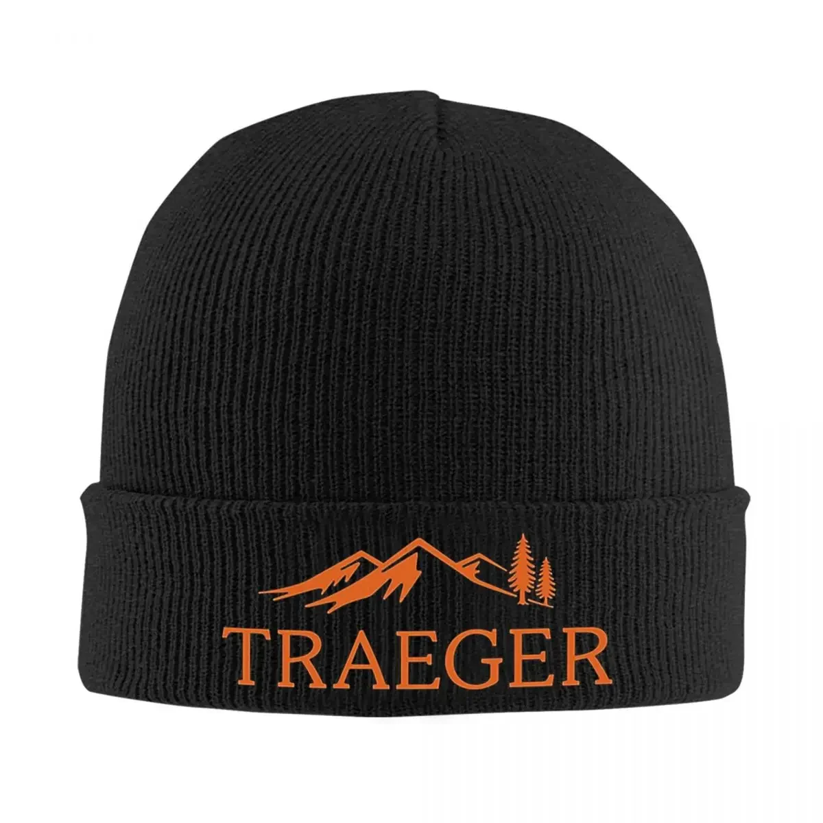 Traeger Pellet Grill Smoke BBQ Essential Warm Knitted Cap Hip Hop Bonnet Hat Autumn Winter Outdoor Beanies Hats for Unisex Adult