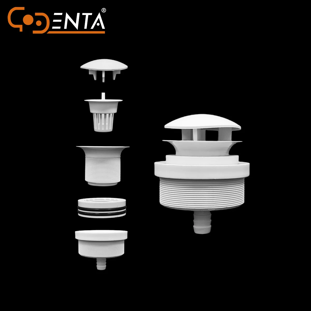 Dental plastic spittoon filter screen set, funnel, filter cartridge cover glass spittoon basin for oral Dental  unit chair tool