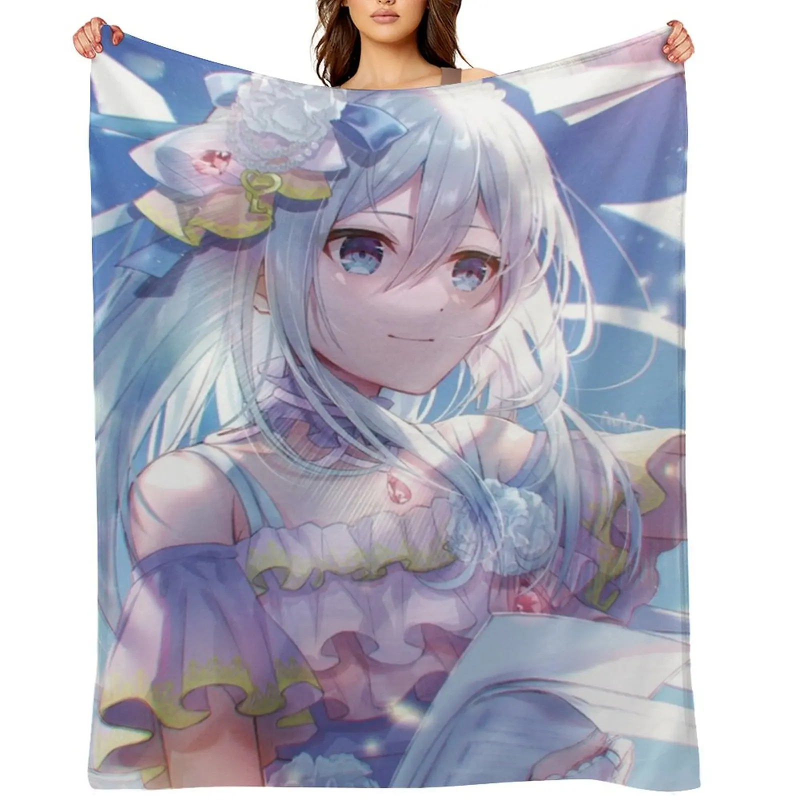 

Yoisaki Kanade with Sunshine Throw Blanket blankets ands Hairy Blankets For Sofas heavy to sleep Blankets